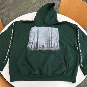 Taylor Swift folklore in the trees album merch long sleeve hoodie sweatshirt XL